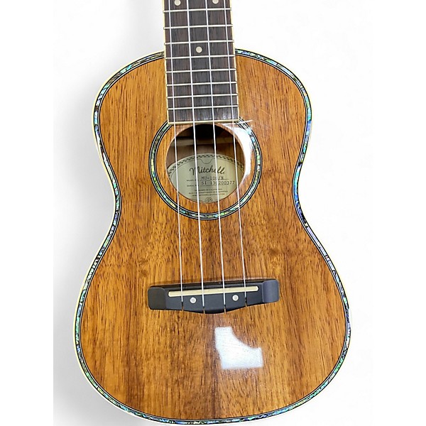 Used Mitchell MU100 Concert Natural Koa Ukulele
