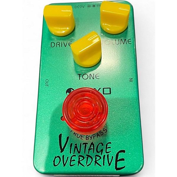 Used Joyo VINTAGE OVERDRIVE Effect Pedal