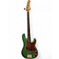 Used Jet Guitars JPB-300 Metallic Green Electric Bass Guitar thumbnail