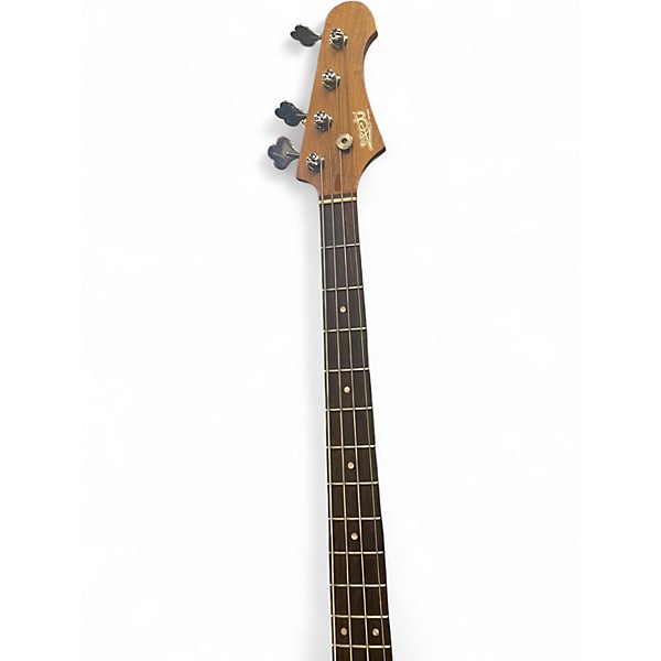 Used Jet Guitars JPB-300 Metallic Green Electric Bass Guitar
