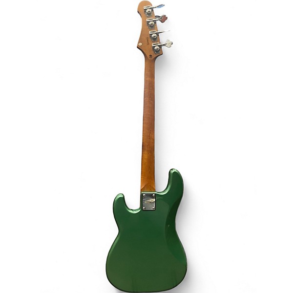 Used Jet Guitars JPB-300 Metallic Green Electric Bass Guitar