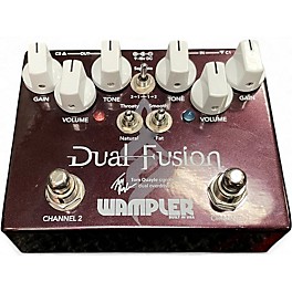 Used Wampler Dual Fusion Tom Quayle Signature Overdrive Effect Pedal
