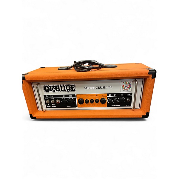 Used Orange Amplifiers SUPER CRUSH 100 Tube Guitar Amp Head