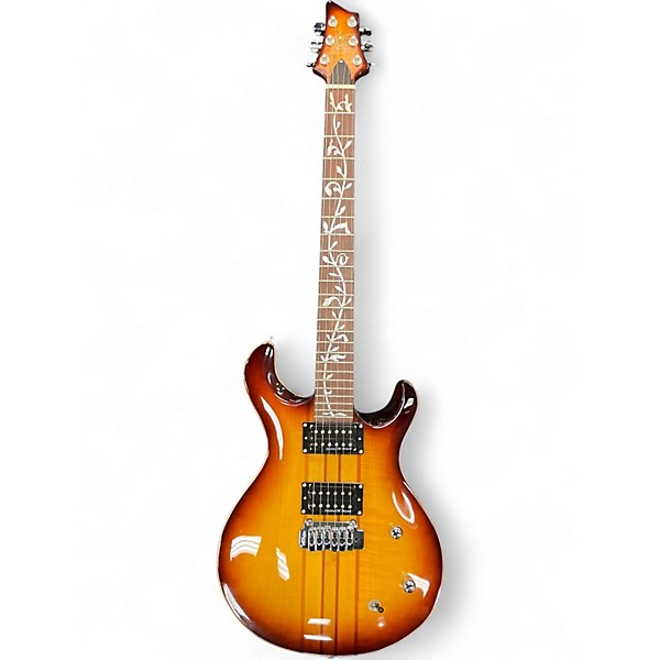 Used Iyv IP-300-TSB Tobacco Burst Solid Body Electric Guitar