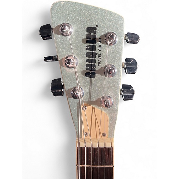 Used Chiquita Travel Guitar Cool Blue Electric Guitar