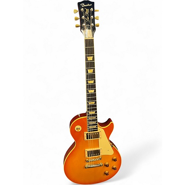 Used Bracchus LIVE ROAD Honey Burst Solid Body Electric Guitar