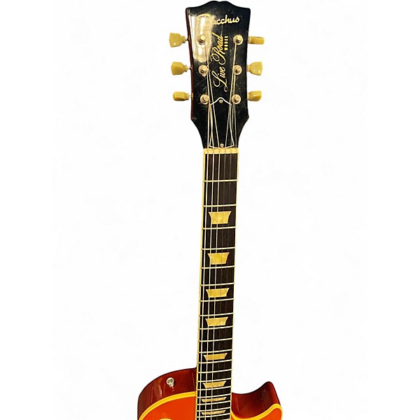 Used Bracchus LIVE ROAD Honey Burst Solid Body Electric Guitar