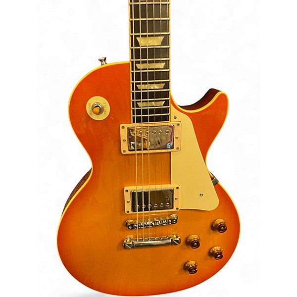 Used Bracchus LIVE ROAD Honey Burst Solid Body Electric Guitar