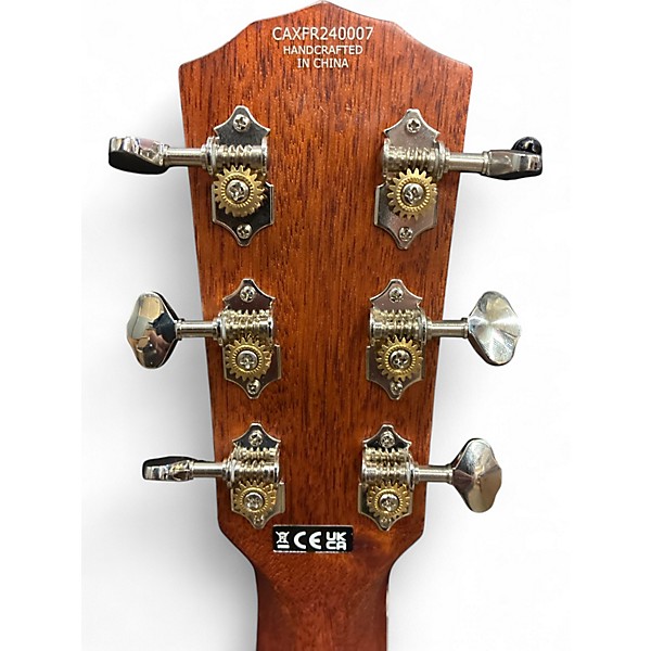 Used Fender PR180E Mahogany Resonator Guitar