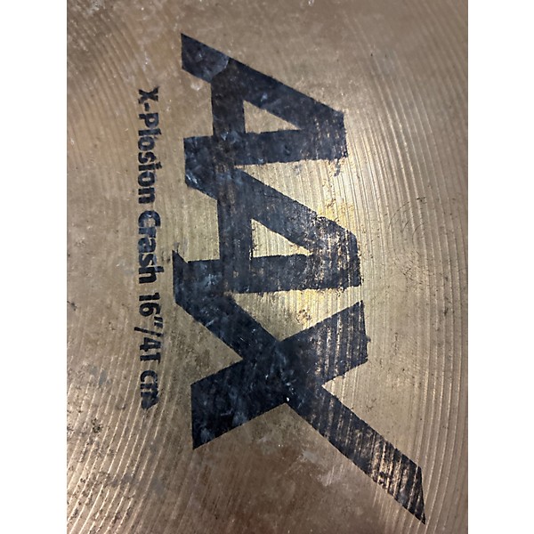Used SABIAN 16in XPLOSION CRASH 16" Cymbal