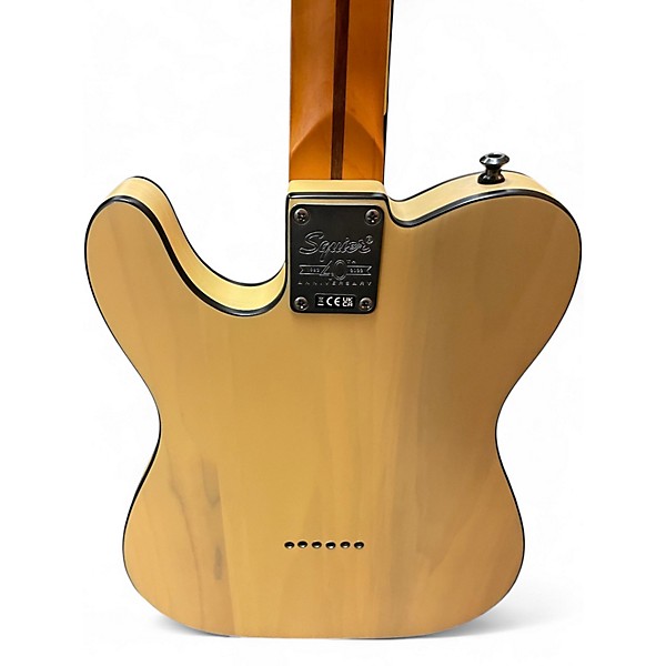Used Squier 40TH Anniversary Telecaster Vintage Blonde Solid Body Electric Guitar