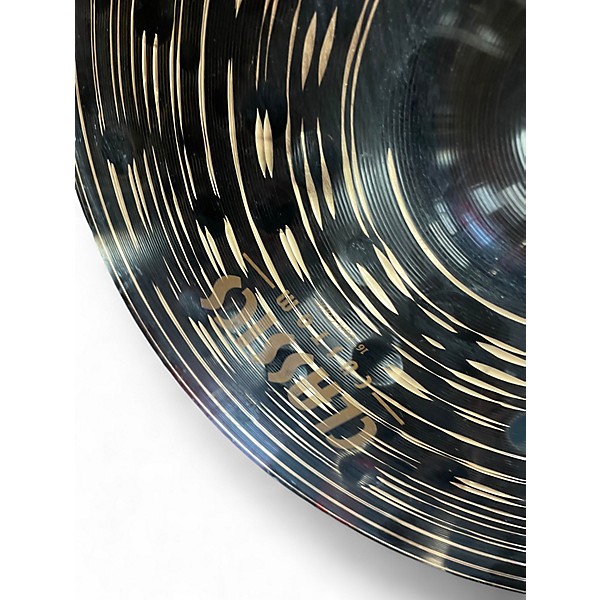 Used MEINL 16in classic custom dark crash Cymbal