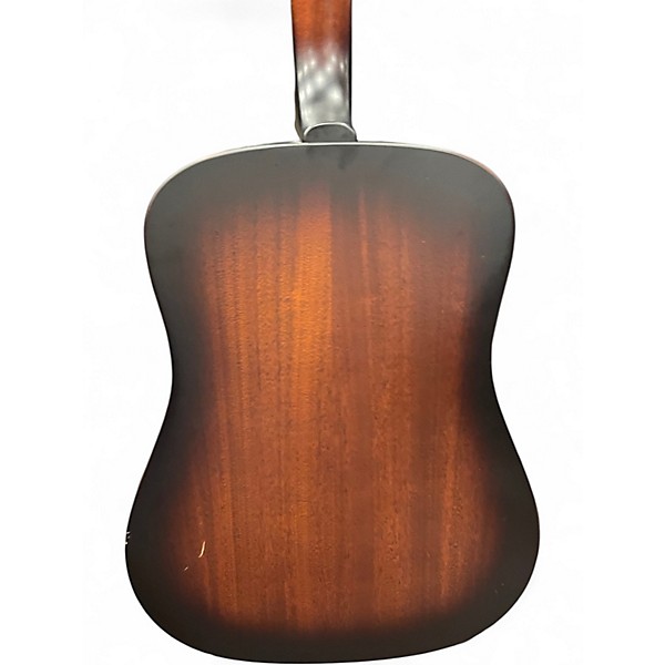 Used Guild D20 Vintage Sunburst Acoustic Electric Guitar