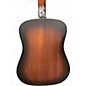 Used Guild D20 Vintage Sunburst Acoustic Electric Guitar