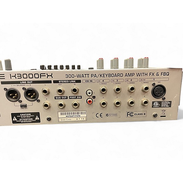 Used Behringer ULTRATONE K3000FX Keyboard Amp