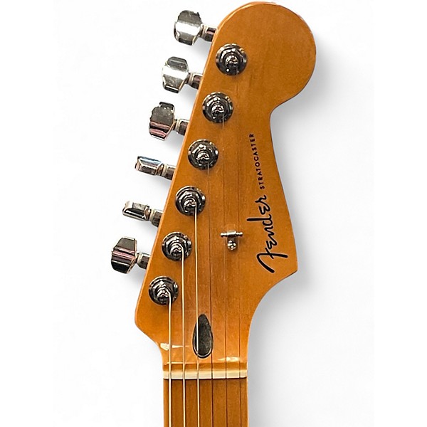 Used Fender Player Plus Stratocaster Tequila Sunrise Solid Body Electric Guitar