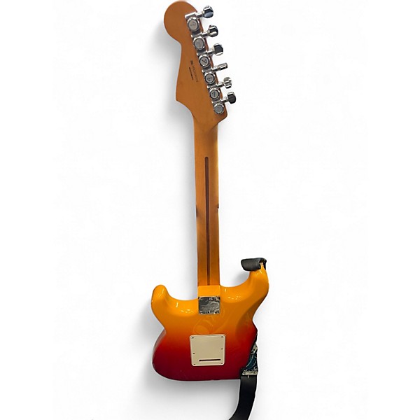 Used Fender Player Plus Stratocaster Tequila Sunrise Solid Body Electric Guitar