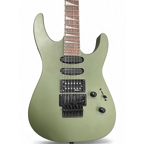 Used Jackson SLX3 Army Drab Solid Body Electric Guitar