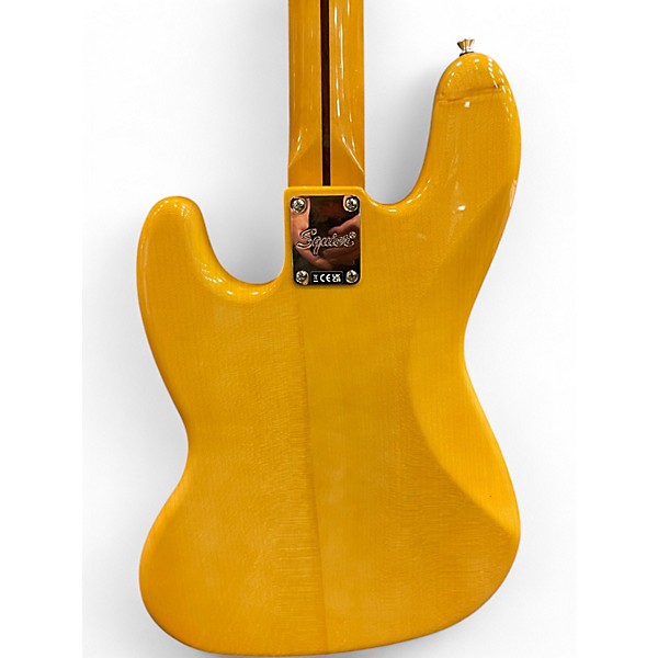 Used Squier Classic Vibe 70s Jazz Bass Natural Electric Bass Guitar