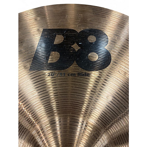 Used SABIAN 20in B8 Ride Cymbal