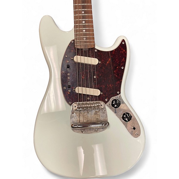 Used Squier Classic Vibe Mustang Daphne Blue Solid Body Electric Guitar