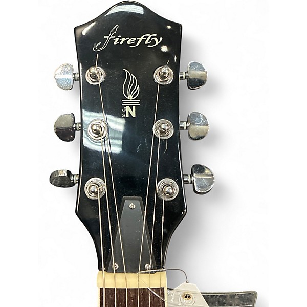 Used Firefly 338 blue Hollow Body Electric Guitar