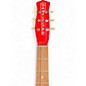 Used Danelectro Wild Thing Red Hollow Body Electric Guitar