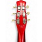 Used Danelectro Wild Thing Red Hollow Body Electric Guitar