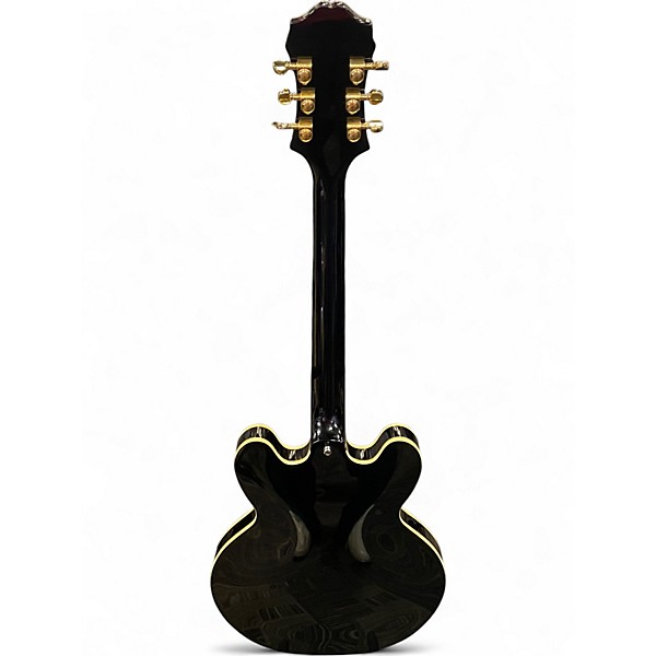 Used Epiphone Sheraton II Pro Black Hollow Body Electric Guitar
