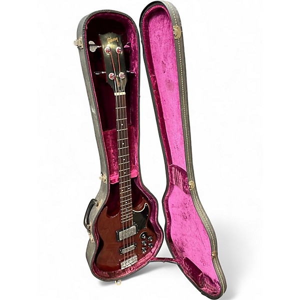 Vintage 1973 Gibson EB3 Heritage Cherry Electric Bass Guitar