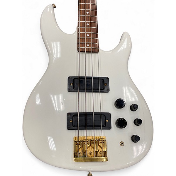 Used Peavey Dyna-Bass Alpine White Electric Bass Guitar