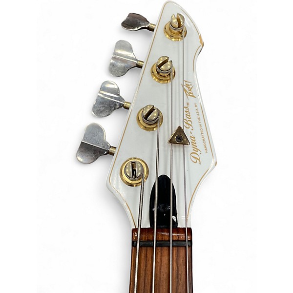 Used Peavey Dyna-Bass Alpine White Electric Bass Guitar