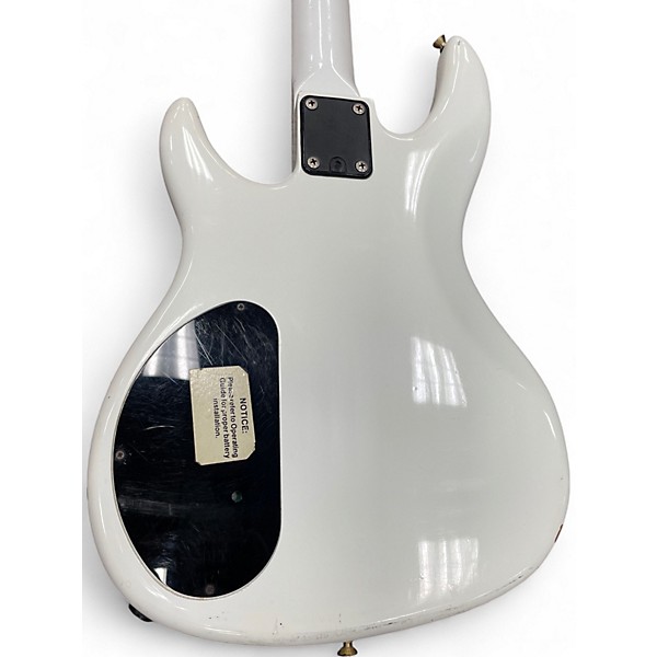 Used Peavey Dyna-Bass Alpine White Electric Bass Guitar