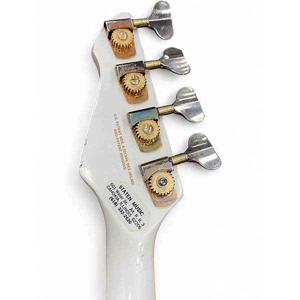 Used Peavey Dyna-Bass Alpine White Electric Bass Guitar