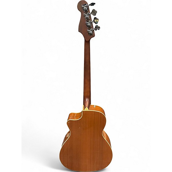 Used Fender Kingman Acoustic Electric Bass Sunburst Acoustic Bass Guitar