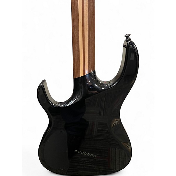 Used Kiesel DC7M Black Metallic Solid Body Electric Guitar
