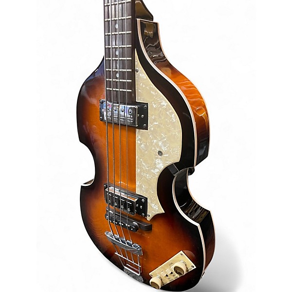 Used Hofner ICON 2 Tone Sunburst Electric Bass Guitar