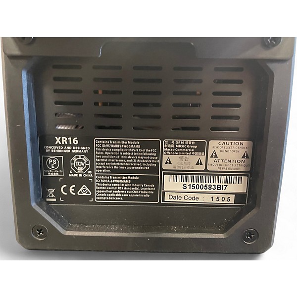 Used Behringer XR16 Digital Mixer
