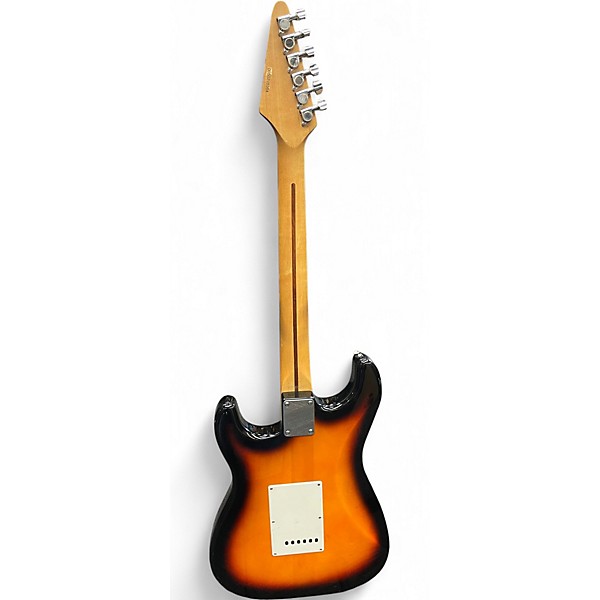 Used Starcaster by Fender Stratocaster Sunburst Solid Body Electric Guitar