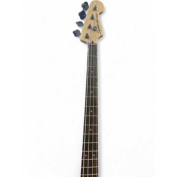 Used Squier Affinity Jazz Bass Pink Electric Bass Guitar