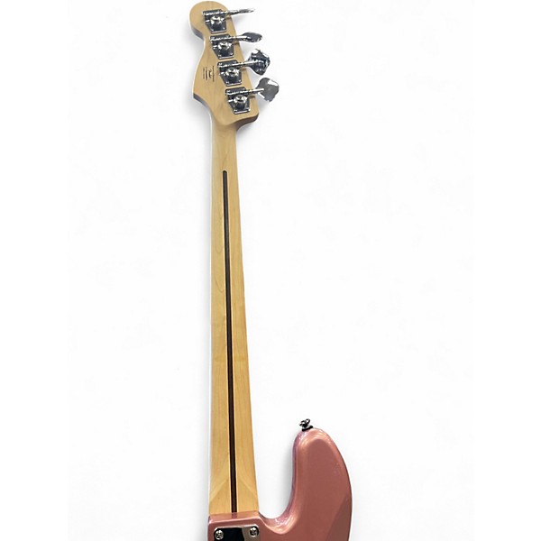 Used Squier Affinity Jazz Bass Pink Electric Bass Guitar