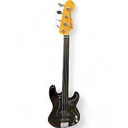 Used Fender Tony Franklin Signature Fretless Precision Bass BLACK Electric Bass Guitar