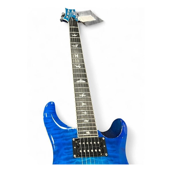 Used PRS SE Custom 24 08 Lake Blue Solid Body Electric Guitar