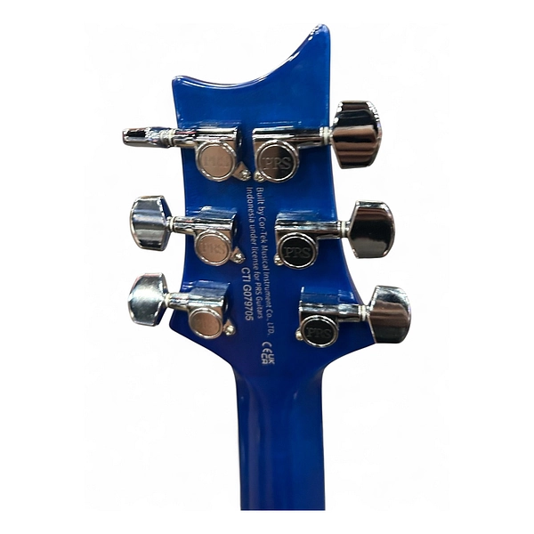 Used PRS SE Custom 24 08 Lake Blue Solid Body Electric Guitar