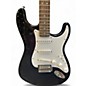 Used Squier Sonic stratocaster Black Solid Body Electric Guitar