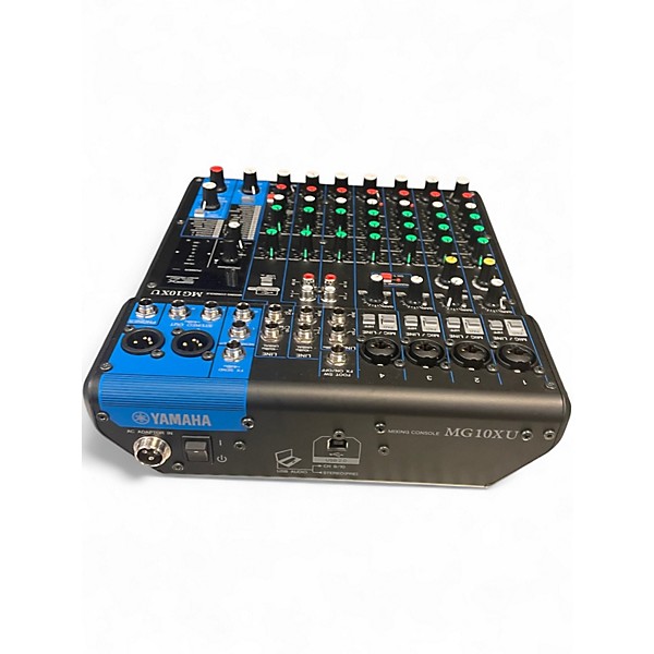 Used Yamaha MG10XU 10 Channel Mixer with Effects Unpowered Mixer