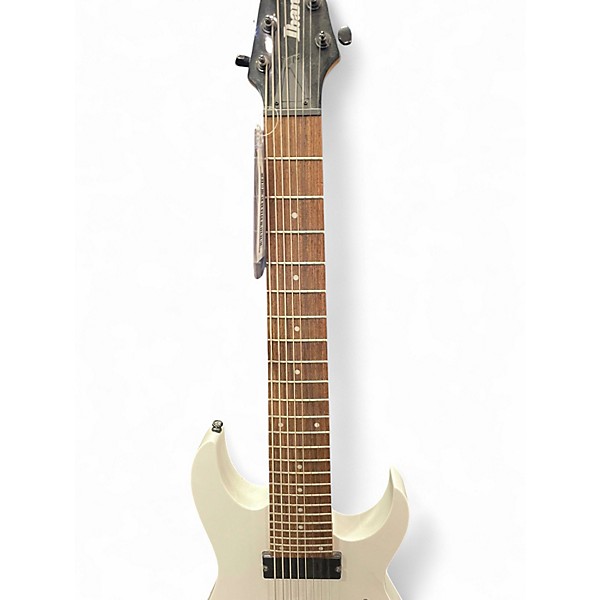 Used 2020 Ibanez RG8 8 String Alpine White Solid Body Electric Guitar