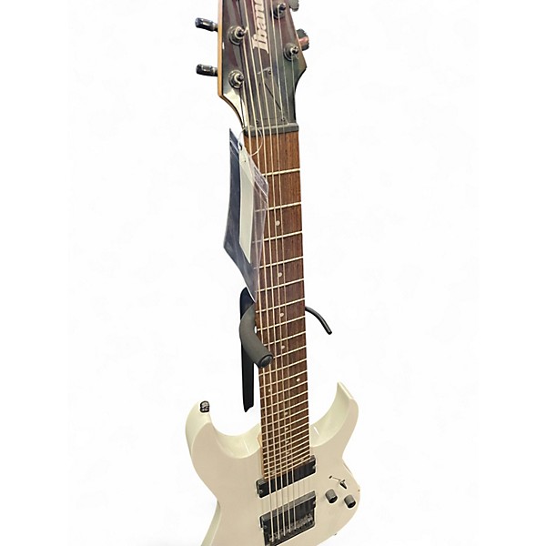 Used 2020 Ibanez RG8 8 String Alpine White Solid Body Electric Guitar