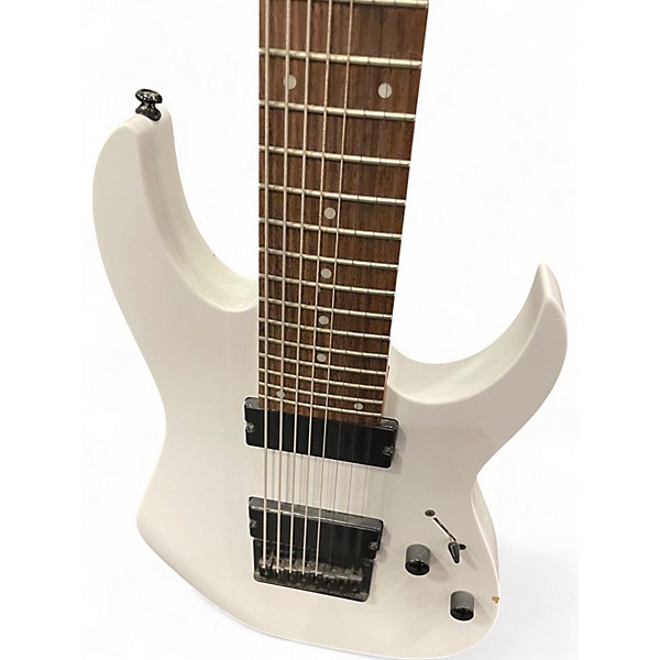 Used 2020 Ibanez RG8 8 String Alpine White Solid Body Electric Guitar