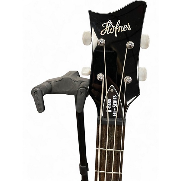 Used Hofner Bbass hi series Orange Electric Bass Guitar
